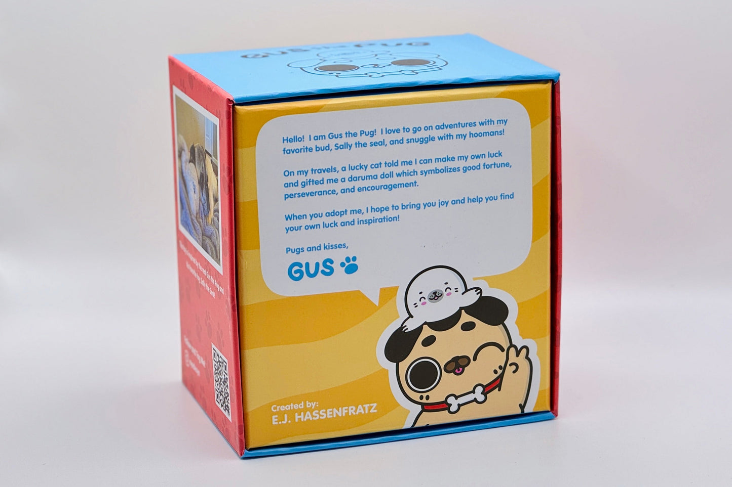 Gus the Pug 'Maneki Puggo' Soft Vinyl Toy