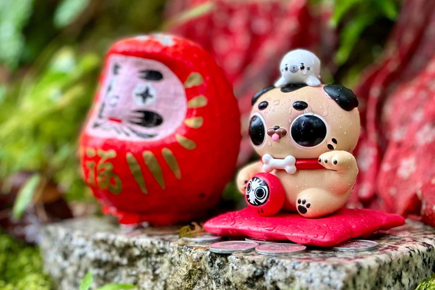 Gus the Pug 'Maneki Puggo' Soft Vinyl Toy