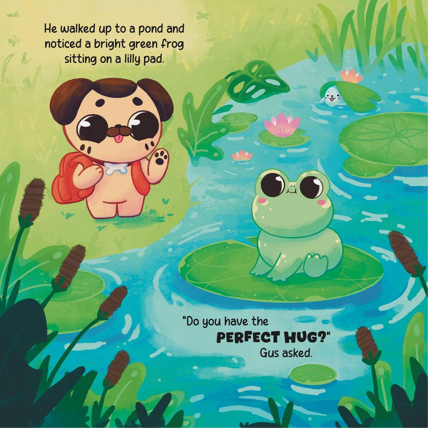 Gus the Pug Wants a Hug Book