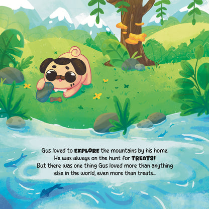 Gus the Pug Wants a Hug Book